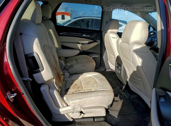 5GAERBKWXKJ218163 2019 BUICK ENCLAVE Red Widok komory silnika