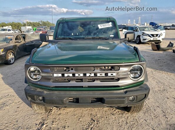1FMDE5BH7NLB15005 2022 FORD BRONCO Зеленый Вид сзади