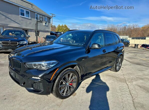 5UXJU4C08M9G37880 2021 BMW X5 Black Rear left