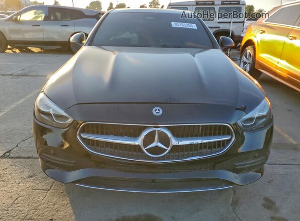 W1KAF4HB2RR190933 2024 MERCEDES-BENZ C Black Rear view