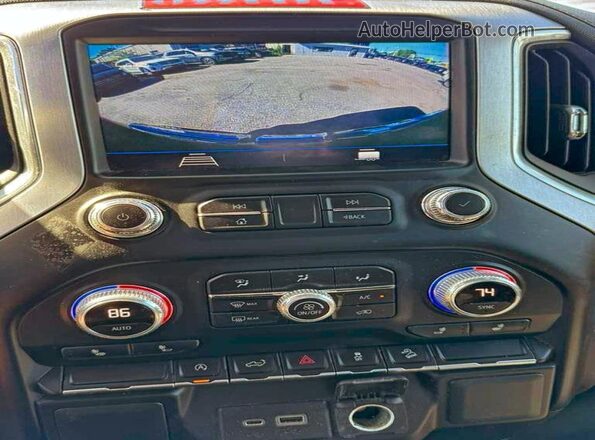 1GTV9CET9NZ177049 2022 GMC SIERRA Черный Вид задних сидений