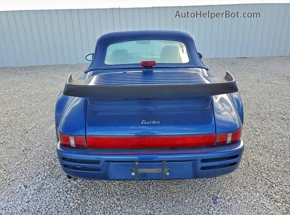 9117211705 1977 PORSCHE 911 Синий Вид задних сидений