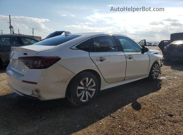 2HGFE2F20SH570936 2025 HONDA CIVIC White Delantero derecho