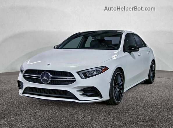 W1K3G5BB6MJ256119 2021 MERCEDES-BENZ A White Задня права чверть