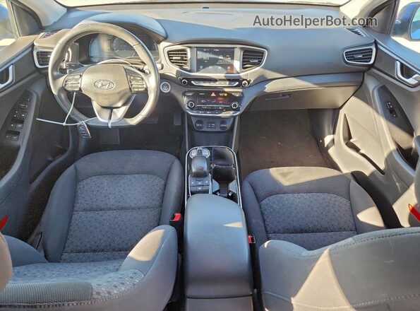 KMHC75LH6HU009230 2017 HYUNDAI IONIQ Blue 