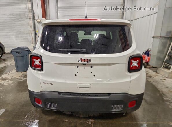 ZACNJDB13PPP39106 2023 JEEP RENEGADE White წინა სალონის ხედი