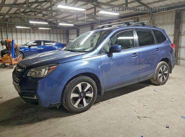 JF2SJAEC4HH411771 2017 SUBARU FORESTER 2.5 Blue უკანა მარცხენა