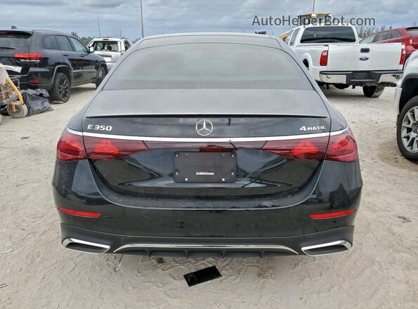 W1KLF4HB9SA093614 2025 MERCEDES-BENZ E Black Widok z tyłu