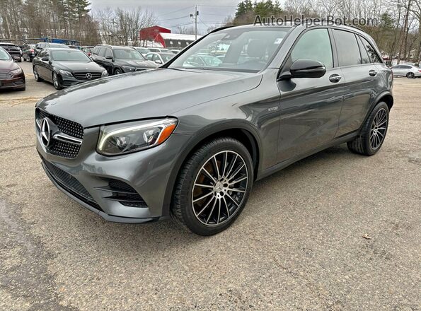 WDC0G6EB0KF518175 2019 MERCEDES-BENZ GLC-CLASS Gray Trasero derecho