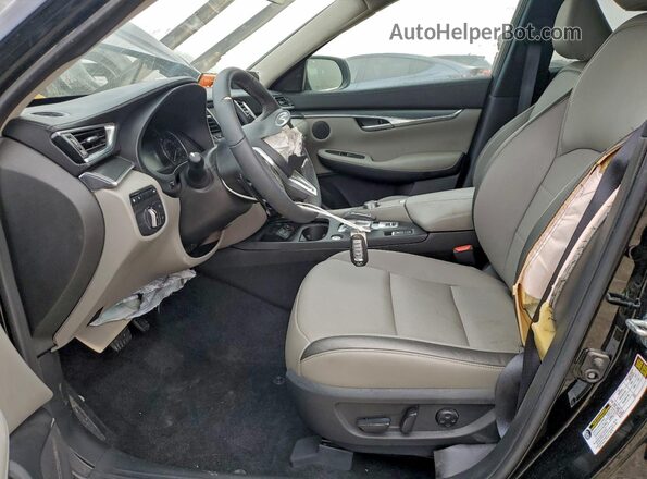 3PCAJ5BB5SF101911 2025 INFINITI QX50 Black Vista del salpicadero