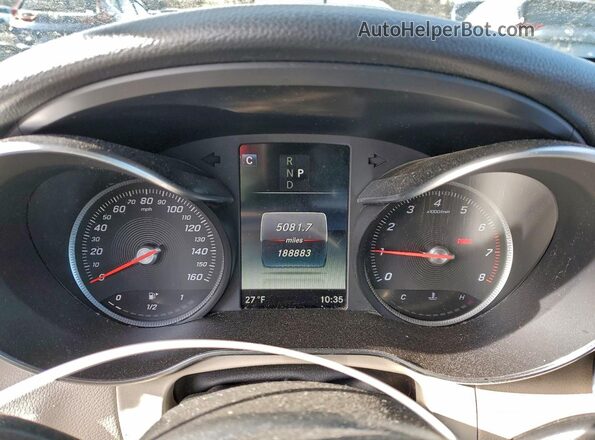 WDC0G4KB3KV166028 2019 MERCEDES-BENZ GLC-CLASS Black Հետևի նստատեղերի տեսք