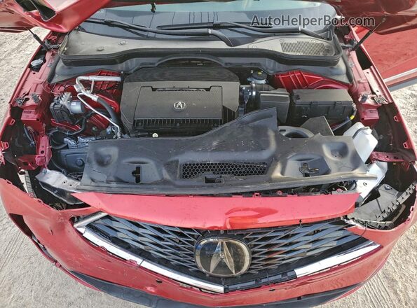 5J8YD9H47SL001863 2025 ACURA MDX Red Вид наклейки з VIN-кодом