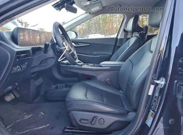 KNDC34LA2P5128494 2023 KIA EV6 Black წინა პანელის ხედი