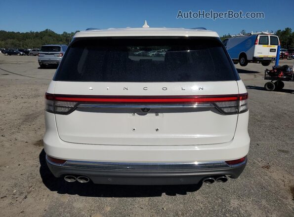 5LM5J7WC7PGL23002 2023 LINCOLN AVIATOR Белый Вид салона спереди