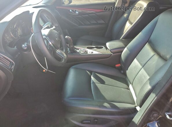 JN1EV7AP4LM206790 2020 INFINITI Q50 Black წინა პანელის ხედი