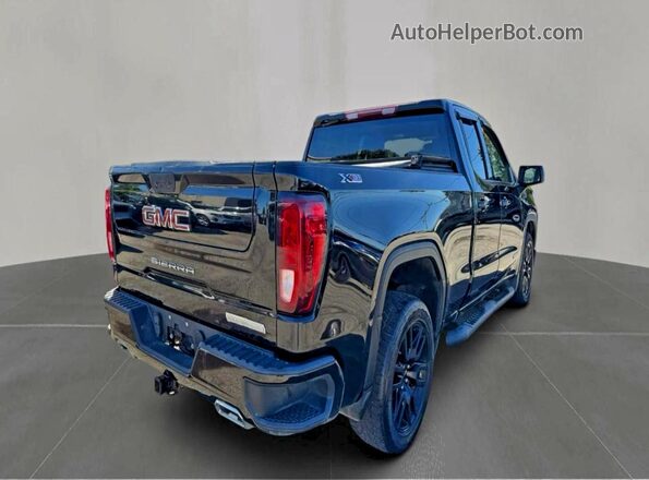 1GTV9CET9NZ177049 2022 GMC SIERRA Черный Вид спереди
