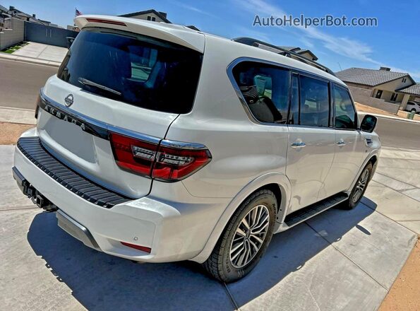 JN8AY2AC6M9148094 2021 NISSAN ARMADA White Widok z przodu