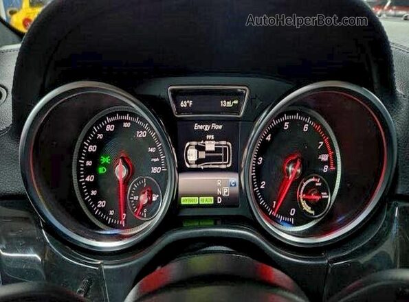 4JGDA6DB2JB040658 2018 MERCEDES-BENZ GLE-CLASS Серебряный Вид щитка приборов