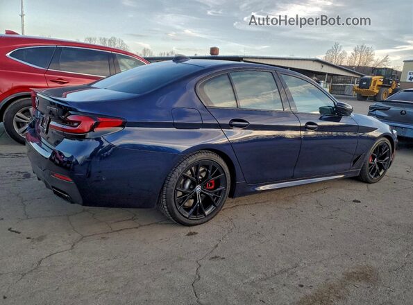 WBA13BK05NCJ60379 2022 BMW M5 Blue 