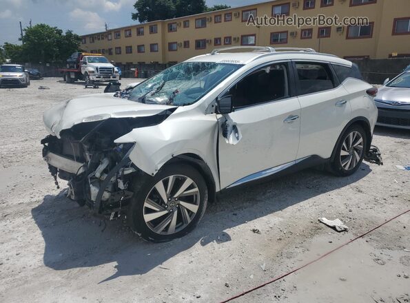 5N1AZ2MJ0KN132900 2019 NISSAN MURANO White 