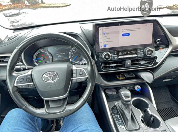 5TDABRCH4PS564102 2023 TOYOTA HIGHLANDER HYBRID Black 