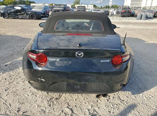JM1NDAC70G0112252 2016 MAZDA MX-5 Black წინა სალონის ხედი