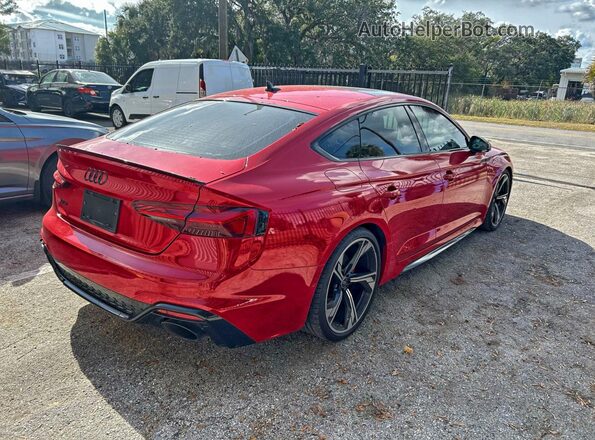 WUAAWCF52RA900688 2024 AUDI RS5 Red Widok z przodu