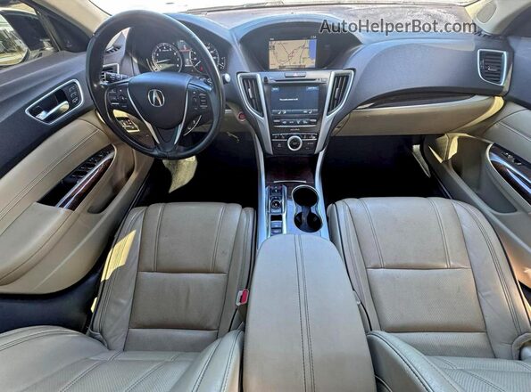 19UUB2F42LA005895 2020 ACURA TLX White Vista de los asientos traseros