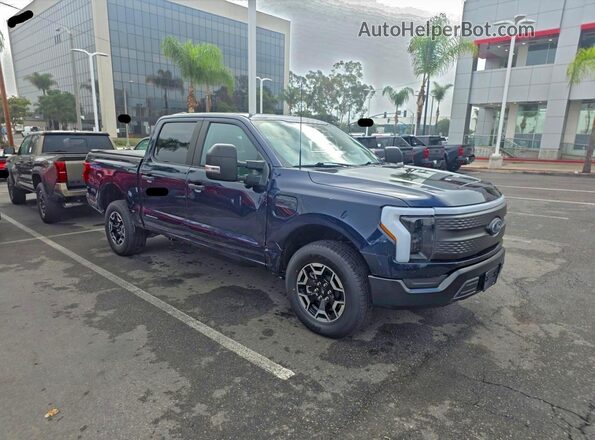 1FTVW1EL8NWG05272 2022 FORD F-150 LIGHTNING Blue 