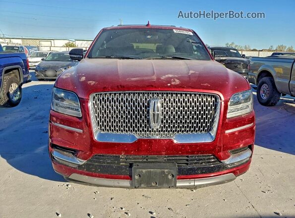 5LMJJ2LT7JEL07410 2018 LINCOLN NAVIGATOR Red Հետևի տեսք
