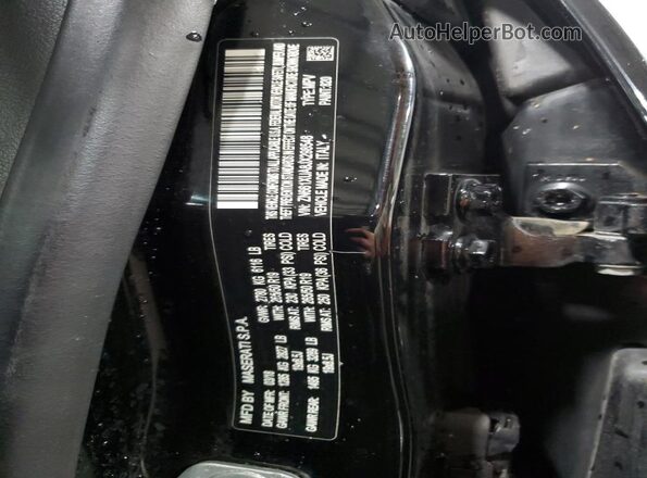 ZN661XUA8JX298548 2018 MASERATI LEVANTE Black 