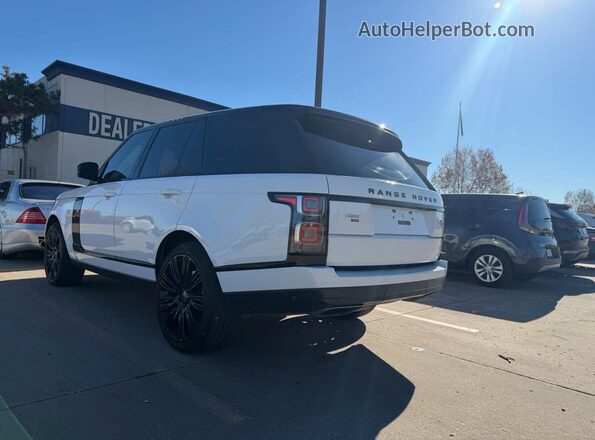 SALGS2SE4LA579028 2020 LAND ROVER RANGE ROVER White Front right