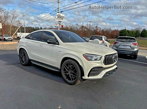 4JGFD6BB0MA200260 2021 MERCEDES-BENZ GLE White Հետևի ձախ