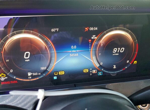 W1KZF8DB1MA895987 2021 MERCEDES-BENZ E Silver Widok tylnych siedzeń