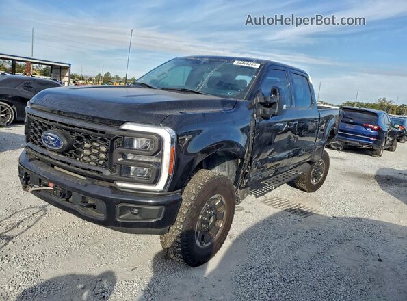1FT8W3BMXPEC12646 2023 FORD F350 Черный Задняя левая четверть