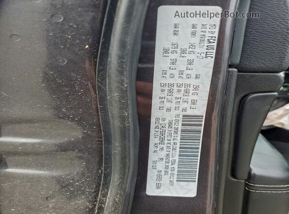 1C4RJFBG8HC899492 2017 JEEP GRAND CHER Gray VIN կոդի պիտակի տեսք