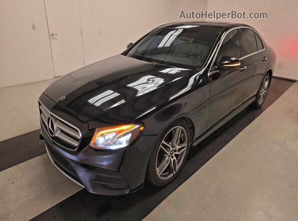 WDDZF4JB2KA614063 2019 MERCEDES-BENZ E-CLASS Black Задня ліва чверть