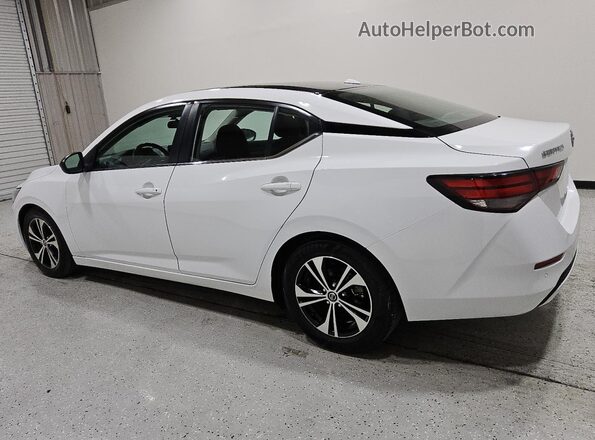 3N1AB8CV9NY245058 2022 NISSAN SENTRA White Tył lewy