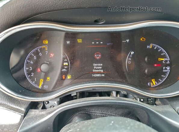 1C4RJFBG8HC899492 2017 JEEP GRAND CHER Gray Հետևի նստատեղերի տեսք