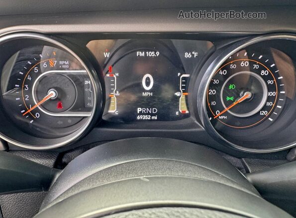 1C4HJXDG2LW332006 2020 JEEP WRANGLER Gray Вид задніх сидінь