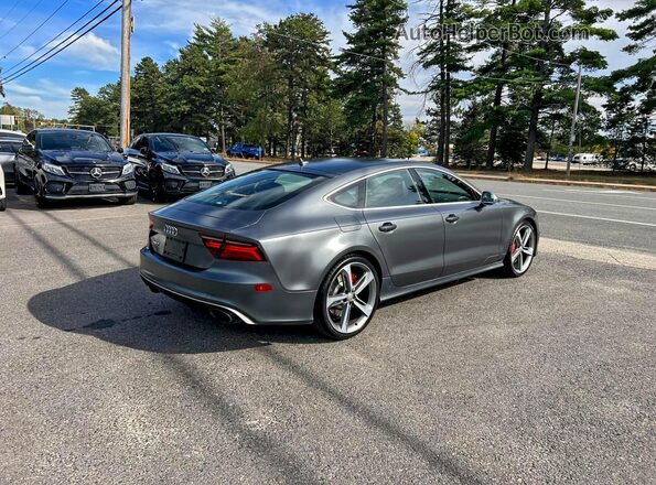 WUAW2BFC5GN902306 2016 AUDI RS7 Gray Delantero derecho