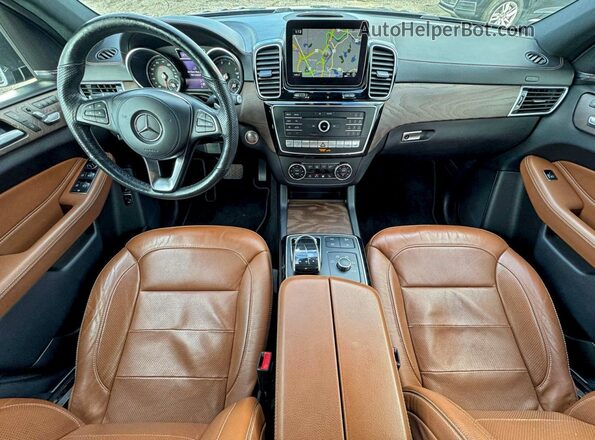 4JGDF6EE9KB225057 2019 MERCEDES-BENZ GLS Charcoal უკანა სავარძლების ხედი