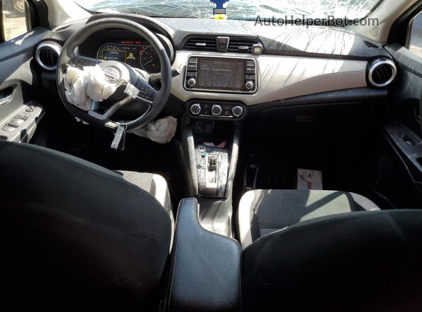 3N1CN8EV6NL866770 2022 NISSAN VERSA Black Instrument cluster view