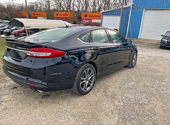 3FA6P0HD2HR226412 2017 FORD FUSION Black წინა ხედი