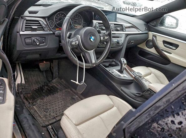 WBA4A9C54GGL89475 2016 BMW 4 SERIES Black Instrument cluster view