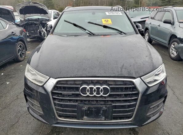 WA1JCCFSXHR006802 2017 AUDI Q3 Black Հետևի տեսք