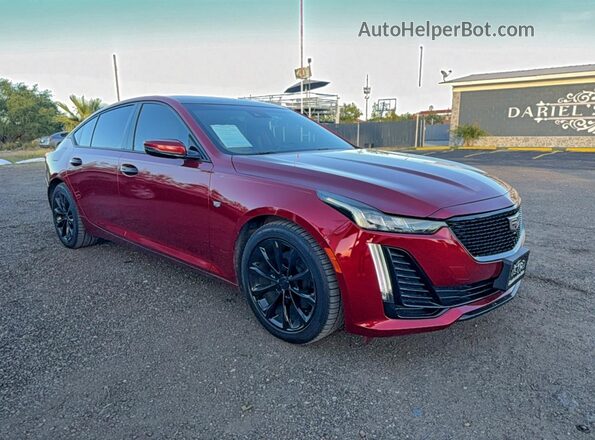 1G6DN5RK7L0139750 2020 CADILLAC CT5 Burgundy 