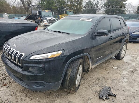 1C4PJLAB9HW602806 2017 JEEP GRAND CHER Black Trasero izquierdo