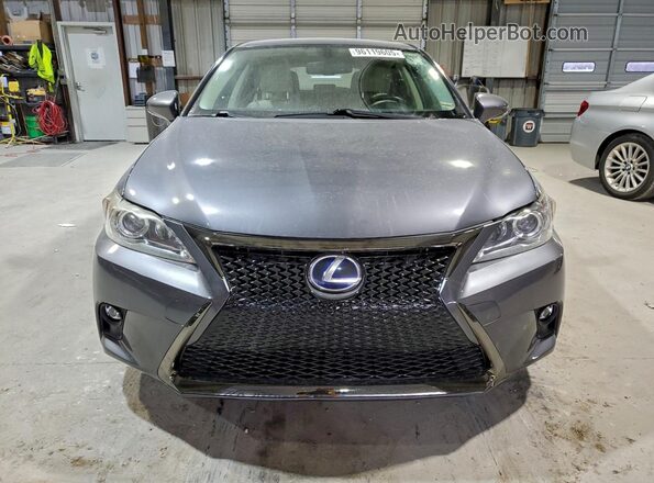 JTHKD5BH5G2270898 2016 LEXUS CT Gray Հետևի տեսք