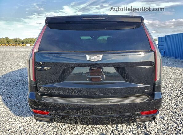 1GYS4EKL5NR296714 2022 CADILLAC ESCALADE Черный Вид салона спереди